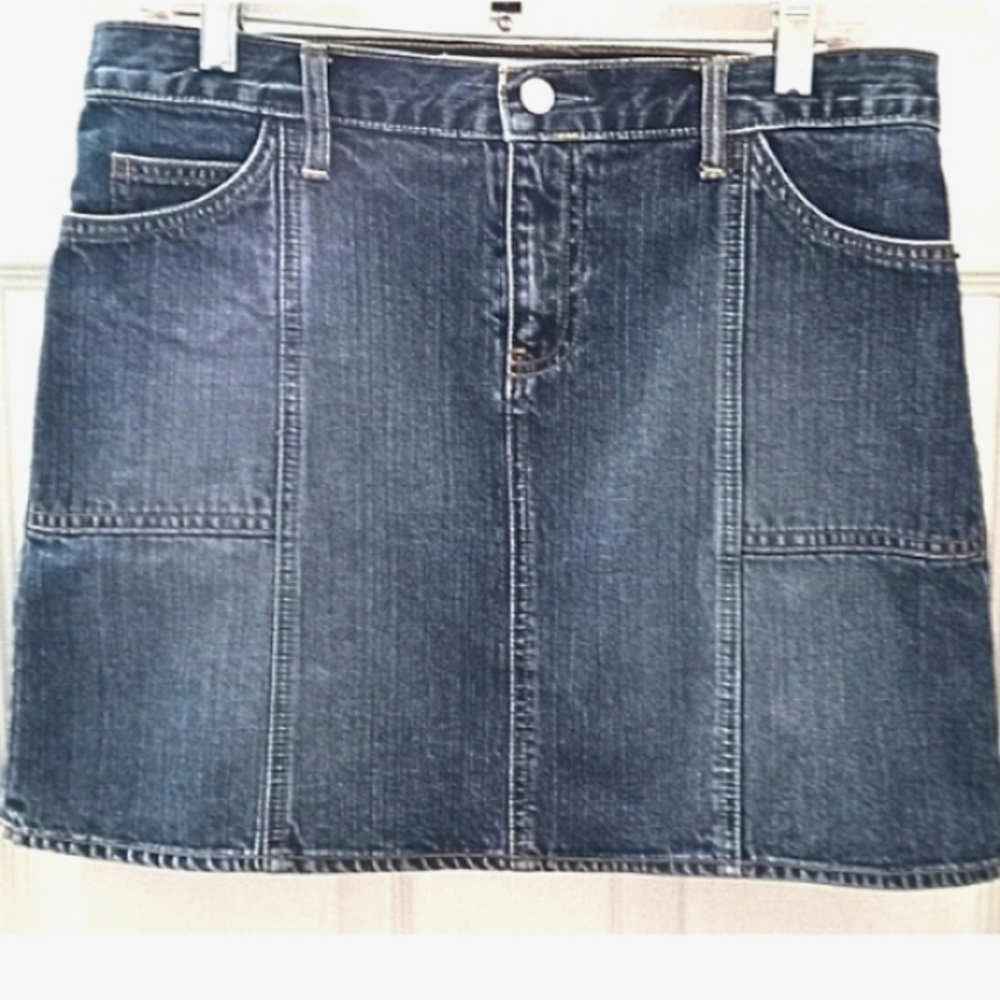 Gap Denim Mini Skirt Size 6